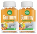 Kids Vitamins - Complete Daily Essentials Childrens multivitamin and Minerals for Overall Wellness, 90 Gummies Supplements Fruit Flavor, No Artificial Sugar, Dairy and Gluten Free (2)