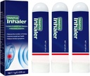 3Pcs Echo Ease Acouphène Inhalateur, Echo Ease pour sonnerie d'oreille, Echo Ease Nez Inhalateur pour acouphène, Inhalateur de Tinnitus