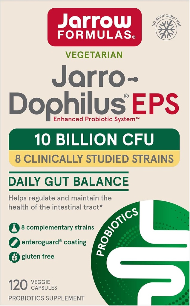 FORMULES JARRO-Dophilus EPS Capsules végétariennes, 120 CT