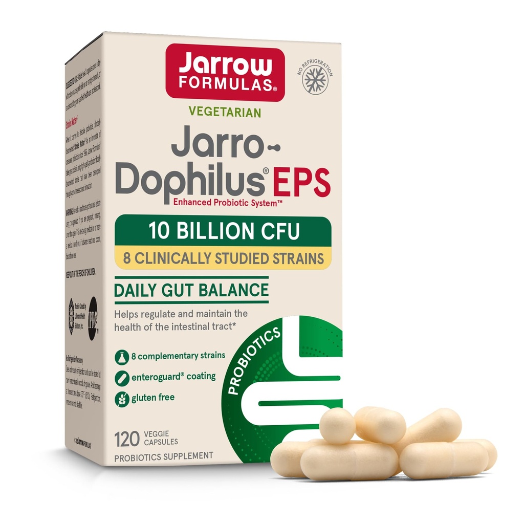 FORMULES JARRO-Dophilus EPS Capsules végétariennes, 120 CT