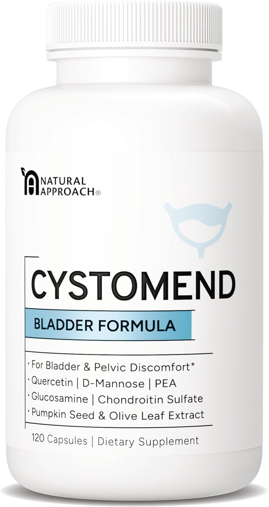 Formule de confort Bladder & Pelvic - Soutient moins de flammes et d'urgence* - Supplément Premium pour la santé de Bladder & Urinary - États-Unis Fabriqué et tiers testé - 120 capsules
