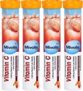 Comprimés effervescents de vitamine C Mivolis - compléments alimentaires 4 paquets x 20 pcs