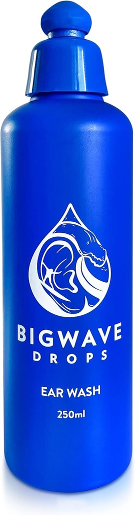 Lavage de l'oreille - pour les personnes atteintes d'une infection à la cire d'oreille, de l'eau piégée, de la cire d'oreille obstruée, de l'oreille furieuse et de l'oreille - Nettoyez les oreilles, l'eau claire et saine