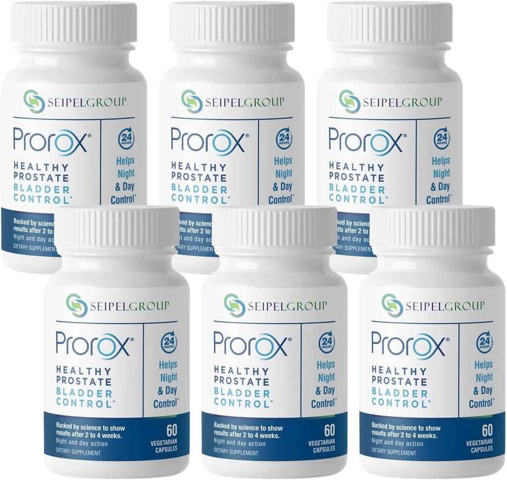 Santé Prostate Bladder Control, Suppléments prostate pour les hommes, soutient la santé prostate et Bladder santé, contient Saw Palmetto, réduit l'urgence, 60 capsules végétariennes (360)