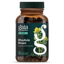Gaia Herbes Rhodiola Rosea - Supplément de soutien au stress Traditionnellement pour soutenir l'endurance et l'endurance - avec extrait de racine de Rhodiola sibérienne* - 120 Phytocapsules liquides végétaliens (approvisionnement de 60 jours)
