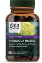 Gaia Herbes Rhodiola Rosea - Supplément de soutien au stress Traditionnellement pour soutenir l'endurance et l'endurance - avec extrait de racine de Rhodiola sibérienne* - 120 Phytocapsules liquides végétaliens (approvisionnement de 60 jours)