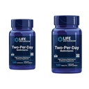 Prolongation de la durée de vie Multivitamines deux fois par jour 120 capsules et 120 comprimés - Vitamines B, C, D, zinc et plus de 25 vitamines, minéraux et extraits