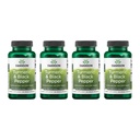 Swanson Poivre noir et curcuma - Supplément de soutien pour la santé articulaire biologique, la santé cardiaque, la digestion et le foie - Formule naturelle pour une biodisponibilité accrue et l'absorption - (60 Capsules de Veggie) 4 Pack