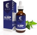 EIRO Silent Sleep │ │ All Natural liquid Sleep Aid Remedy, with Melatonine, L-Theanine, Camomile fleur & more │ Superior Absorption │ Fast • Natural • Rafraîchir