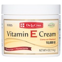 Crème La Cruz Vitamine E Hydratant pour le visage et le cou - Soin hydratant pour tous les types de peau - Fabriqué aux États-Unis, 4 oz