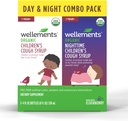 Wellements Bio Day & Nighttime Cough Combo Sirup pour enfants.