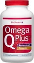 Dr Sinatra Omega Q Plus Resvératrol et Turmeric - Supplément Omega-3 avec CoQ10 Soutien pour un flux sanguin sain et une réponse inflammatoire saine (90 jours)