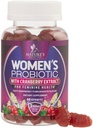 Probiotiques pour les femmes Gommies avec canneberge - 6 souches Premium pour l'équilibre PH, la santé digestive, le soutien vaginal et immunitaire, 3 milliards CFU, Gommy probiotique pour les femmes pour la santé féminine - 60 Gommies