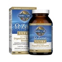 Jardin de la vie 21 Enzymes digestifs puissants avec Papaine, Bromelain, Lipase, Ginger, Curcuma pour la digestion complète des protéines, glucides et graisses – Oméga-Zyme ULTRA, sans gluten, végétarien, 180 capsules