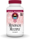 Source Naturals Ménopause Multiple, soja non OGM - Formule bioalignée - 120 comprimés