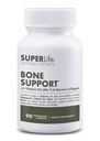 Soutien des os avec le calcium, la vitamine D3 et K2 (MK-7), le magnésium, le collagène marin et les minéraux traces de mer.