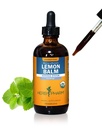 Herb Pharm Certified Organic Lemon Balm Liquid Extract for Calming Nervous System Support, Glycérite sans alcool, 4 once