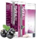 Hydralyte Electrolyte Comprimés de Berry Electrolytes , parfait pour les parties de baccalauréat, entraînement essentiel et un voyage essentiel pour les besoins quotidiens d'hydratation , (10 portions, 20 comprimés d'électrolyte)