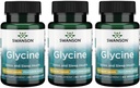 Swanson Amino Acid Ajipure Glycine Pharmaceutique Grade 500 Milligrammes 60 Capsules de Veg (3 Pack)