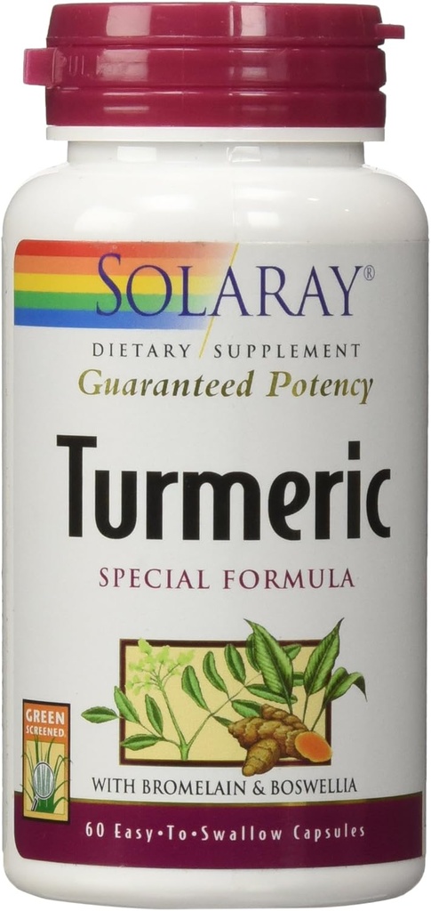 Solaray - Turmeric Special, 60 capsules