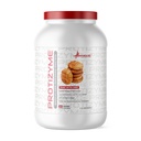 Nutrition métabolique, Protizyme, 100% poudre de protéines de lactosérum, haute protéine, faible teneur en glucides, faible teneur en gras avec enzymes digestives, 24 vitamines et minéraux essentiels, beurre d'arachide, 2 livres