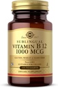 Solgar Vitamine sublinguale B12 1000 mcg - 100 pépites - Non-OGM, végétalien, sans gluten, sans produits laitiers, casher, halal - 100 portions