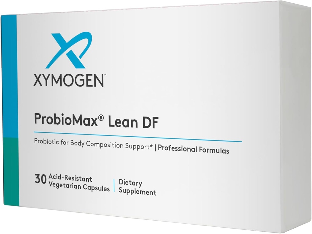 XYMOGEN ProbioMax Plus 40B - Supplément en poudre probiotique - Probiotiques sans lait pour la santé digestive - Saccharomyces boulardii, Lactobacillus acidophilus - Anciennement ProbioMax Plus DF (30 Stick Packs)