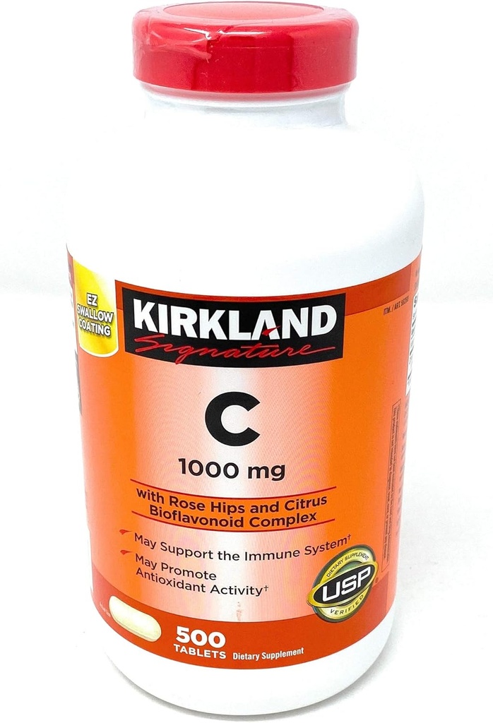 KIRKLAND Signature Vitamin C 1000 mg., 500 Tablets