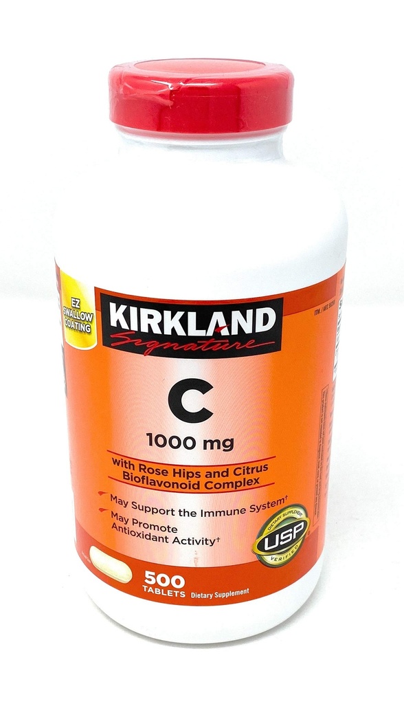 Kirkland Signature Vitamin C 1000 mg., 500 Tablets