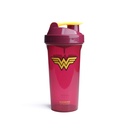 Smartshake Lite Justice League Protein Shaker Bouteille 800ml – DC Comics Bouteille d'eau, étanche BPA Sans Gym Bouteille de Shaker pour Secouer des protéines et poudre de protéines - Wonder Women Logo