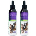 Cat & Dog Traitement du trac urinaire, support pour chiens et chats, puissant mais doux soin des animaux de compagnie, avec canneberge liquide et glucosamine, saveur de poulet, bouteille de 6 oz, 2 packs