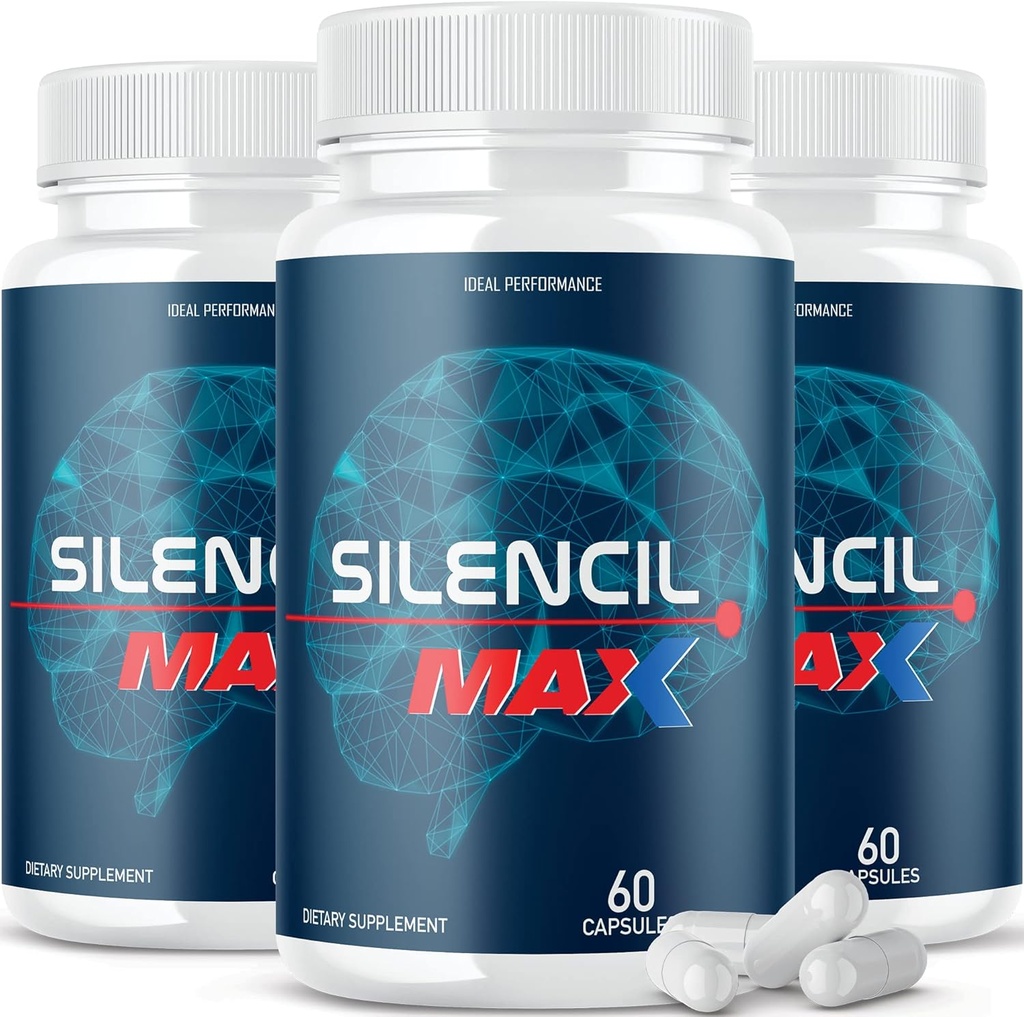 PERFORMANCE IDEAL (3 Pack) Silencil Acouphène Supplément Max Pills Silencio Silencile (180 Capsules)