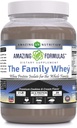 Formules étonnantes La poudre de protéines de la famille Whey (isolat) pour toute la famille - 2 lbs - Forme la plus complète et la plus pure de protéines - Sans gluten (Cookie & Cream)