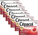 Cepacol Strength Throat Drop Lozenges, Cerise, 16 Compte (paquet de 7)