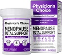 Supplément probiotique à la ménopause pour les femmes - soutient l'équilibre hormonal, les éclairs chauds, les sueurs nocturnes, la gestion du poids, le bluffage et la santé de la gueule - avec Cohosh noir, Resveratrol+ - 45ct