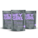 Hey Girl Sleep Tea - Natural Herbal Bedtime Tea Bags avec Camomille, Fleur de Passion, Racine Valérienne, Baume de Citron - Calme, Relaxing Adultes Sleepy Night Time Tea - Cadeaux de relaxation pour les femmes 3 packs