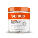 Genius Gamer, Gaming Focus Supplement, 80 pilules - Elite Nootropic Performance Booster - Boost Cerveau et clarté mentale, temps de réaction et concentration - Soutien de la lumière bleue avec Lutemax