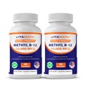 Vitamine de méthyle Vitamine B12 (méthylcobalamine) 10 000 mcg (10mg) 60 Lozenges - Source supérieure de vitamine B12 (2 Pack)