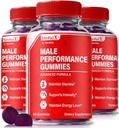(3 Pack) Nitro Carburant X Gummies - Officiel Nitro Carburant X Ultimate Pour les hommes, Nitro Carburant X ME Pour la performance et la santé globale, tout NitroFuel X ME Gummy, NitroFuel X Ultimate Gomitas (180 Gummies)