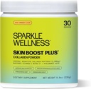 Sparkle Wellness VERISOL Bioactive Hydrolyzed Collagen Peptides , poudre de collagène avec vitamine C et acide hyaluronique pour la santé des cheveux, de la peau et des ongles