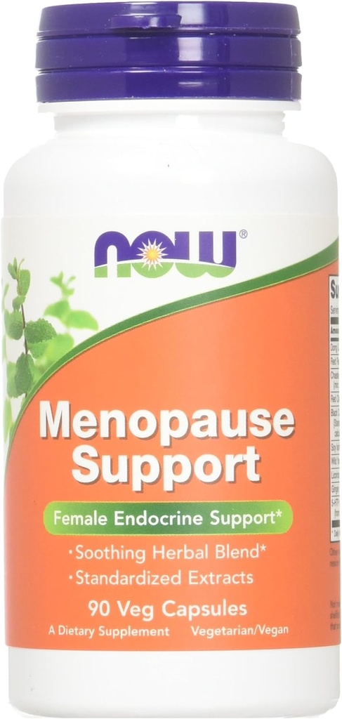 2 bouteilles de maintenant Foods Ménopause Support, 90 capsules