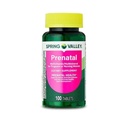 Spring Valley Multivitamine prénatale/multiminérale pour femmes enceintes et allaitantes Comprimés de complément alimentaire, 100 Comte +Sticker, Dri Store.