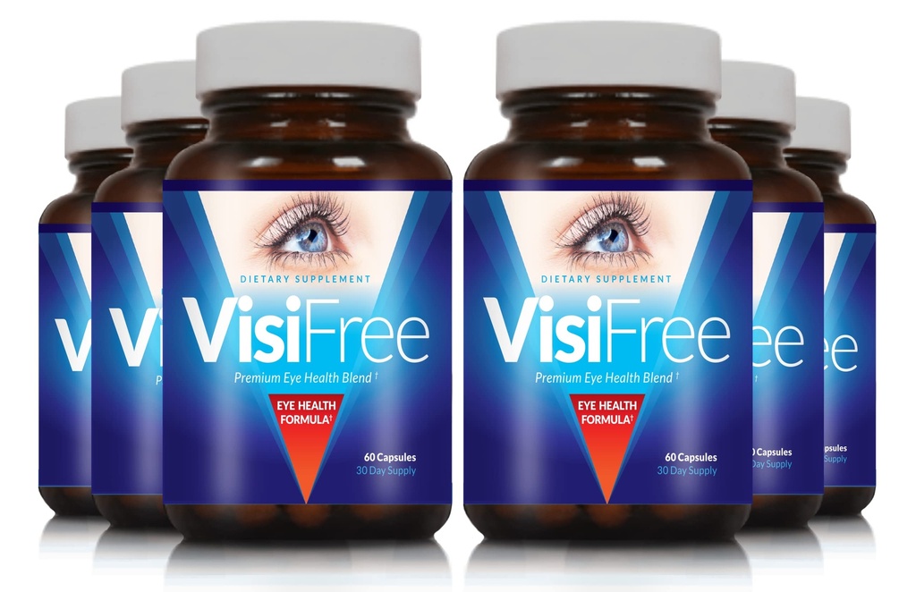 Eye Supplements for Adults - Best Capsules for Eye Health - Includes Vitamin & Mineral for Healthy Clear Vision - Capsules for Eyesight Improvement - 6 Pack