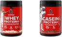 Six Star Elite Series 100% Whey Protein Plus Vanilla Cream 1.8lbs US & Casein Protein Powder Elite Casein Protein Powder Digestion lente de la protéine Micellar