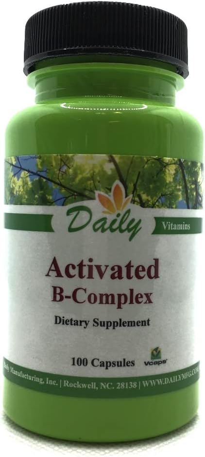 Complexe B activé quotidien de fabrication (formes actives de vitamines multi-B)