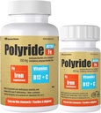 Ultra Polysaccharide Complexe de supplément de fer 350 Mg - Soutien énergétique avec le fer - traiter l'anémie ferriprive - 125 mg de vitamine C et 1000 mcg de vitamine B12 - 30 Capsules