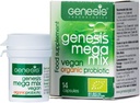 MegaMix BIO Probiotique pour la santé Gut.Stable Probiotiques stables pour les femmes et les hommes avec Lactobacillus & Bifidobacterium pour le soutien digestif, immunitaire et gastro-intestinal - Vegan, 14 Capsules
