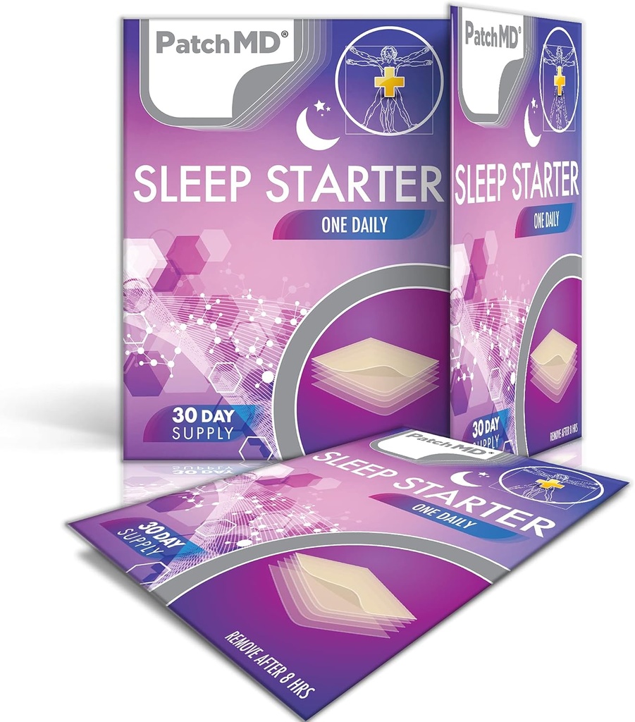 PatchMD Sleep Starter, 30 jours d'approvisionnement, un jour