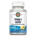 KAL 450/300 1280 Mg Oméga 3, Citron, 60 Nombre