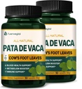 Supplément aux feuilles de pied de vache - Berberine avec Ceylan Capsules de cannelle Formule avancée - Tous les aliments naturels à base de plantes avec l'extrait de waske. 180 Nombre